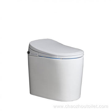 Intelligence smart toilet with electronic move contral